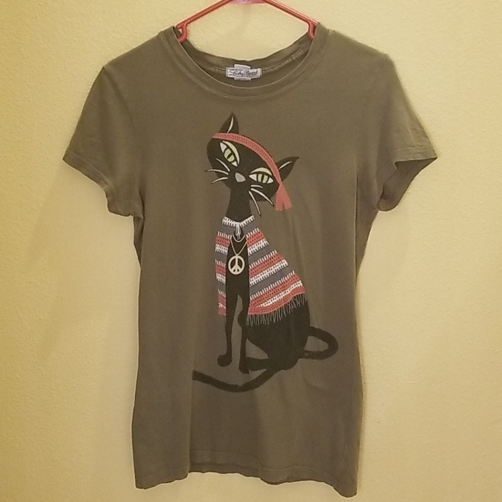 Lucky Brand Cat Shirt